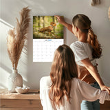 Wirehaired Dachshund Wall Calendar 2027 - 12" x 9" 14-Month Dog Breed Calendar