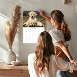 Yellow Labrador Puppies Wall Calendar 2027 - 12" x 9" 14-Month Dog Breed Calendar