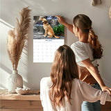 Yellow Labrador Wall Calendar 2027 - 12" x 9" 14-Month Dog Breed Calendar