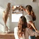 Wolves Wall Calendar 2027 - 12" x 9" 14-Month Wildlife Nature Calendar
