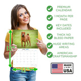 Shar Pei Wall Calendar 2027 - 12" x 9" 14-Month Dog Breed Calendar