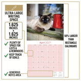 Siamese Cats Wall Calendar 2027 - 12" x 12" Monthly Intelligent & Sleek Blue-Eyed Feline Companion Calendar