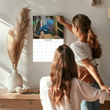 Pigeons Wall Calendar 2027 - 12" x 9" 14-Month Urban Bird Wildlife Calendar