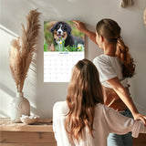 Bernese Mountain Dog Wall Calendar 2027 - 12" x 9" 14-Month Dog Breed Calendar