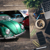 Bug! Wall Calendar 2027 - 12" x 9" 14-Month Classic Car Calendar