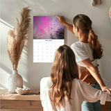 Northern Lights Wall Calendar 2027 - 12" x 9" 14-Month Aurora Borealis Scenic Calendar