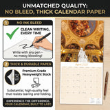 Rome Wall Calendar 2027 - 12" x 12" Monthly Iconic Italian Architecture & Cityscape Travel Calendar