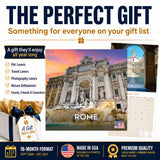 Rome Wall Calendar 2027 - 12" x 12" Monthly Iconic Italian Architecture & Cityscape Travel Calendar