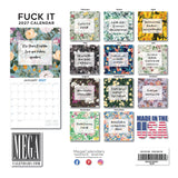 F*ckIt Wall Calendar 2027 – Funny & Relatable Monthly Planner