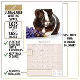 Guinea Pigs Wall Calendar 2027 - 12" x 12" Monthly Cuddly Pets & Small Cavy Companion Calendar