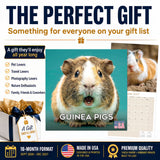 Guinea Pigs Wall Calendar 2027 - 12" x 12" Monthly Cuddly Pets & Small Cavy Companion Calendar
