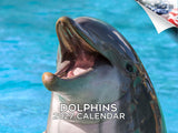 Dolphins Wall Calendar 2027 - 12" x 9" 14-Month Marine Animal Calendar
