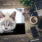 Kittens Wall Calendar 2027 - 12" x 9" 14-Month Cute Feline Calendar