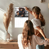 Teddy Bears Wall Calendar 2027 - 12" x 9" 14-Month Nostalgic Hobby Calendar