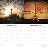 Inspirational Bible Verses Wall Calendar 2027 - 12" x 12" Monthly Scripture & Christian Faith Wall Calendar