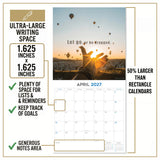 Meditation Wall Calendar 2027 – Daily Mindfulness & Serenity Monthly Planner