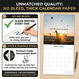 Meditation Wall Calendar 2027 – Daily Mindfulness & Serenity Monthly Planner