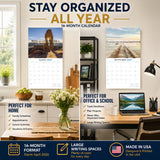 Meditation Wall Calendar 2027 – Daily Mindfulness & Serenity Monthly Planner