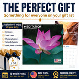 Meditation Wall Calendar 2027 – Daily Mindfulness & Serenity Monthly Planner
