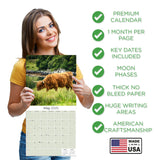 Highland Cows Calendar 2025