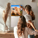Pigs Wall Calendar 2025