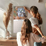 Owls Wall Calendar 2025