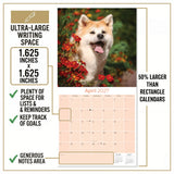 Akita Wall Calendar 2027 - 12" x 12" Monthly Japanese Guard Dog & Companion Breed Calendar