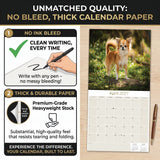 Chihuahua Wall Calendar 2027 - 12" x 12" Monthly Sassy Tiny Toy Dog Breed Calendar