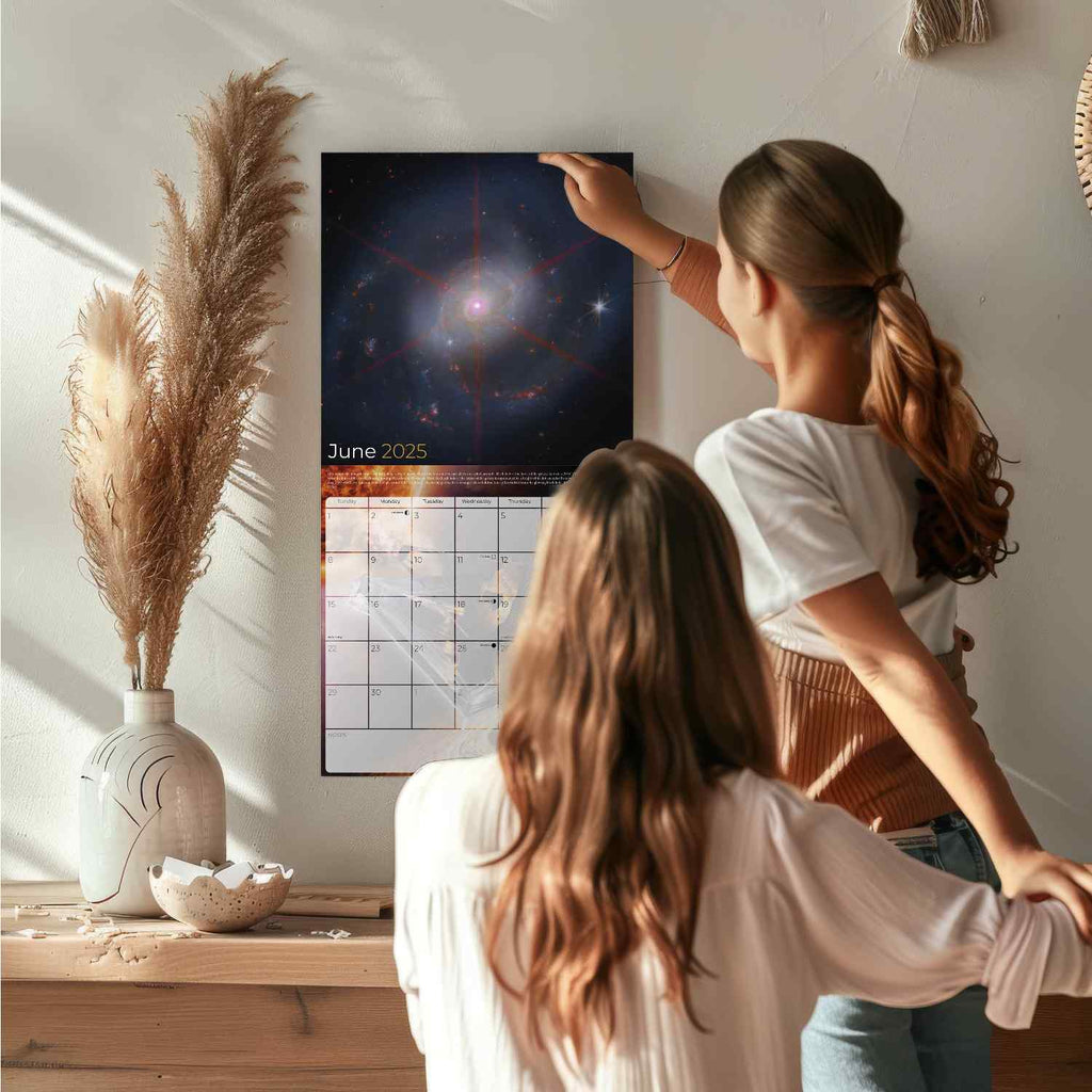 Webb Discoveries Wall Calendar 2025