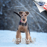 Airedale Wall Calendar 2025