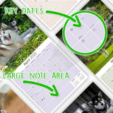 Alaskan Malamute Wall Calendar 2025