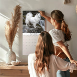 American Eskimo Wall Calendar 2025