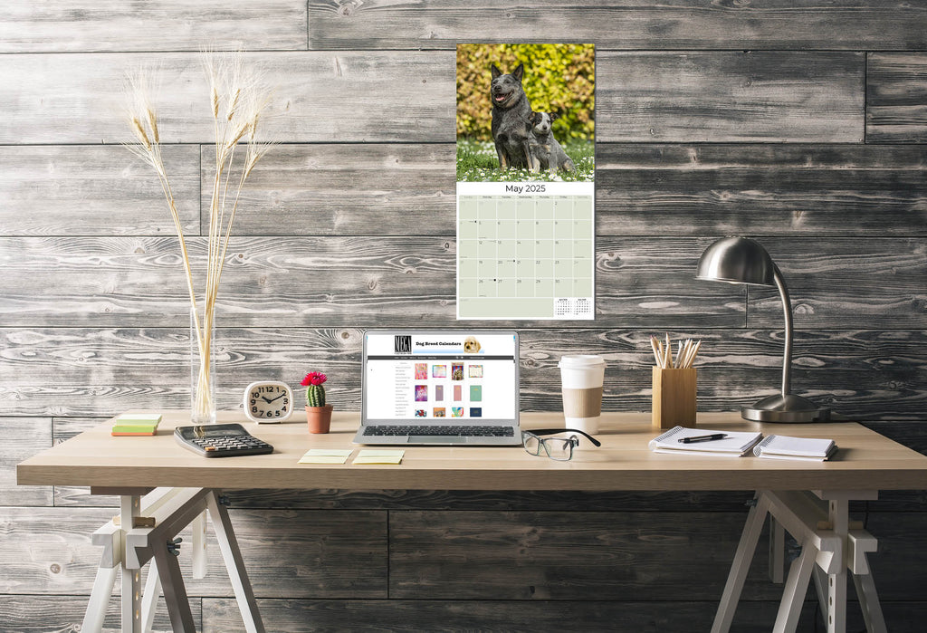 Australian Cattle Dog Wall Calendar 2025