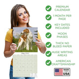 Borzoi Wall Calendar 2025