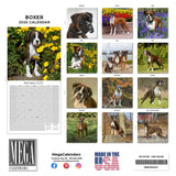 Boxer Wall Calendar 2025