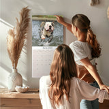 Bulldog Wall Calendar 2025