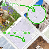 Bulldog Wall Calendar 2025