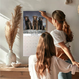 Chocolate Lab Retriever Wall Calendar 2025