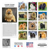 Chow Chow Wall Calendar 2025