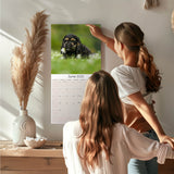 Cocker Spaniel Puppies Wall Calendar 2025