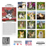 Corgi Wall Calendar 2025