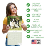 Corgi Wall Calendar 2025