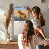Dachshund Wall Calendar 2025