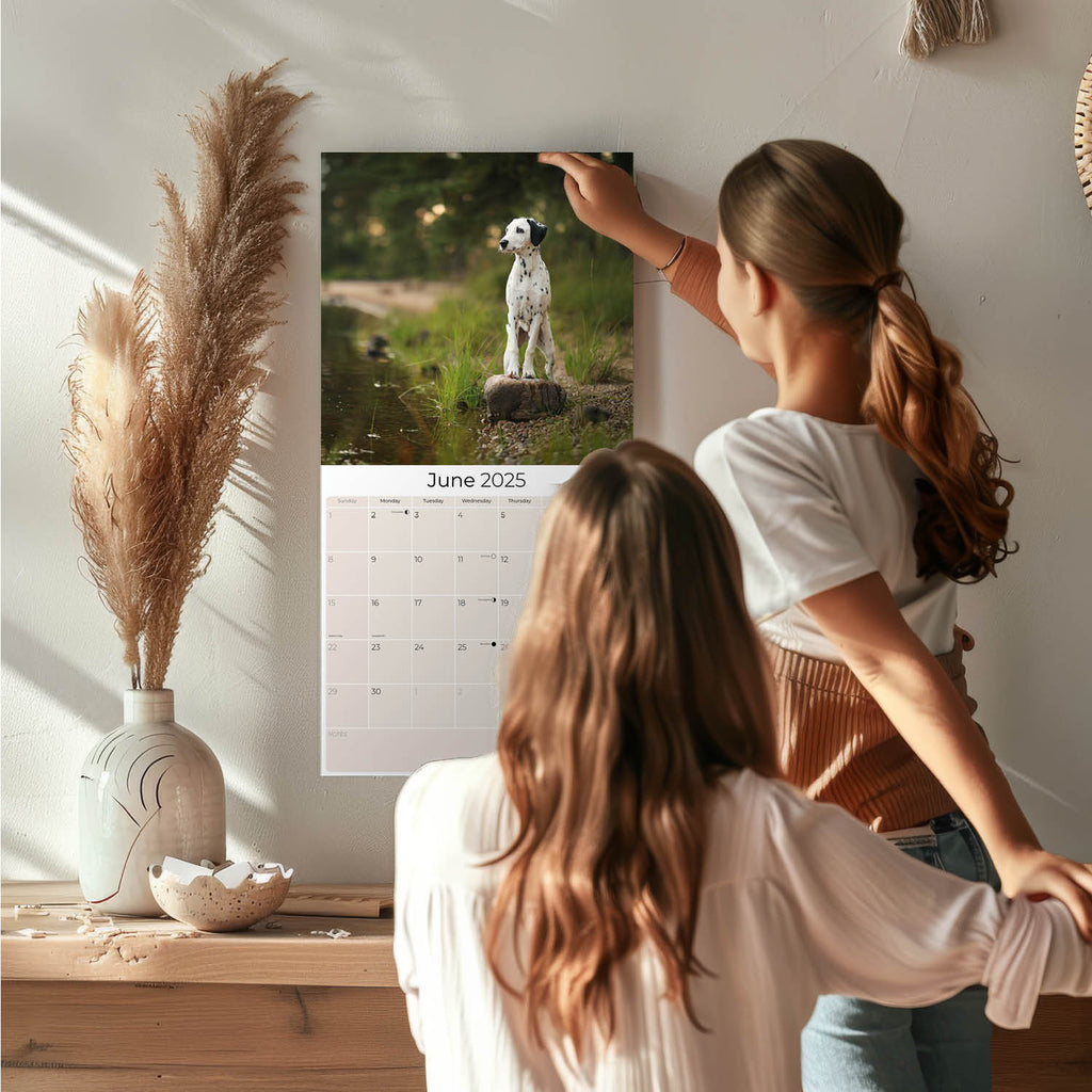 Dalmatian Wall Calendar 2025