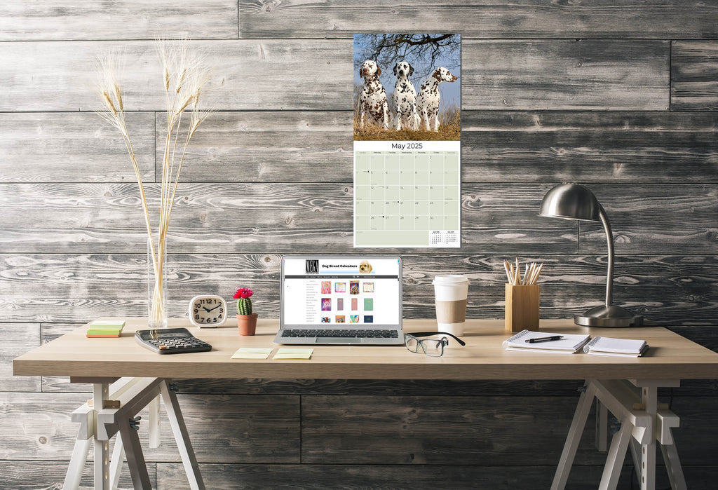 Dalmatian Wall Calendar 2025
