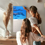 Dolphins Wall Calendar 2025