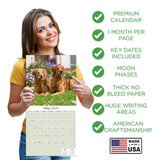 Golden Retriever Wall Calendar 2025