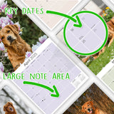 Golden Retriever Wall Calendar 2025