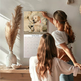 Golden Retriever Puppies Wall Calendar 2025