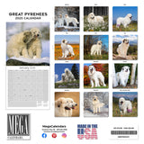 Great Pyrenees Wall Calendar 2025